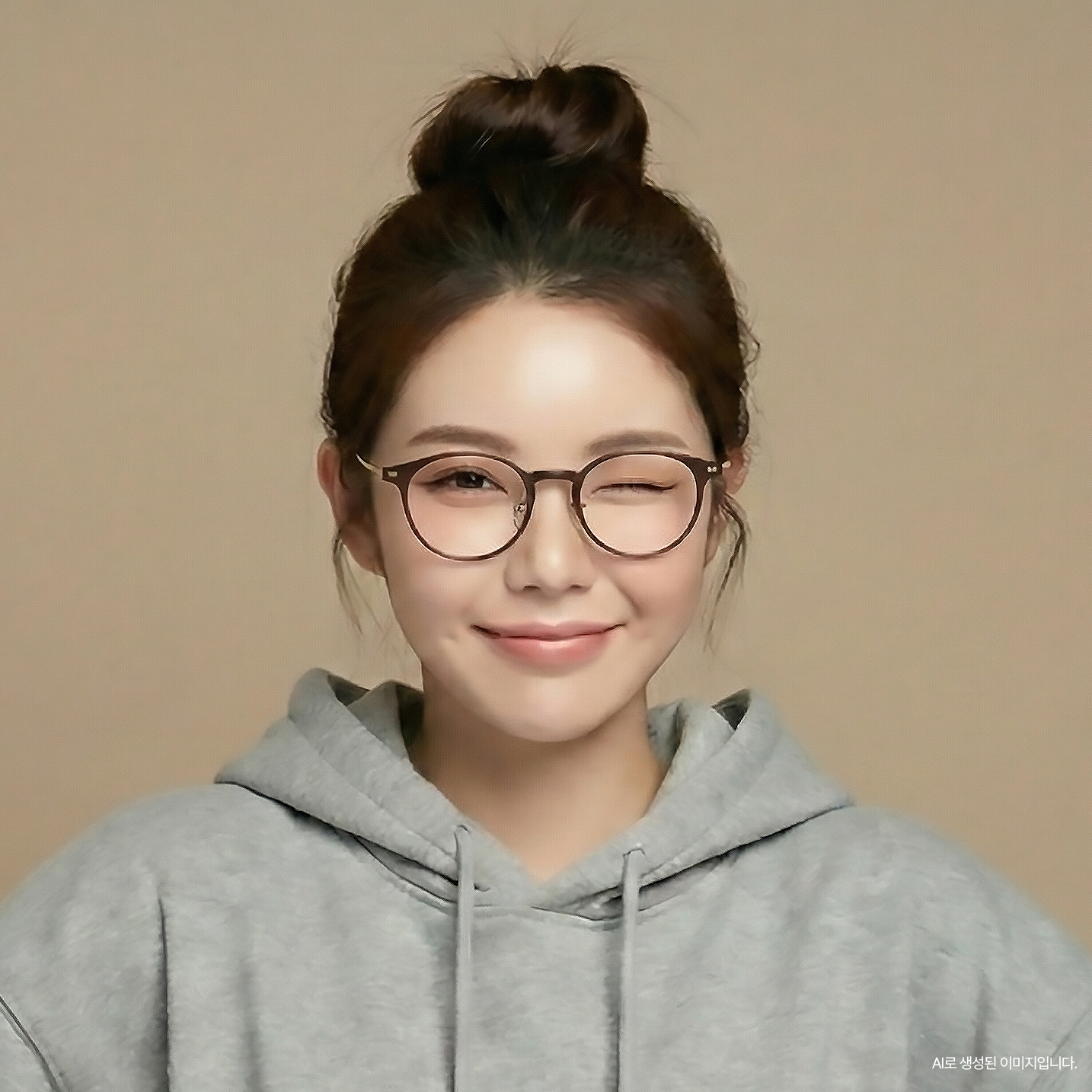 가벼운 티타늄안경테 얇은 투명뿔테안경 고도근시 블루라이트차단안경 변색렌즈 이미지 3