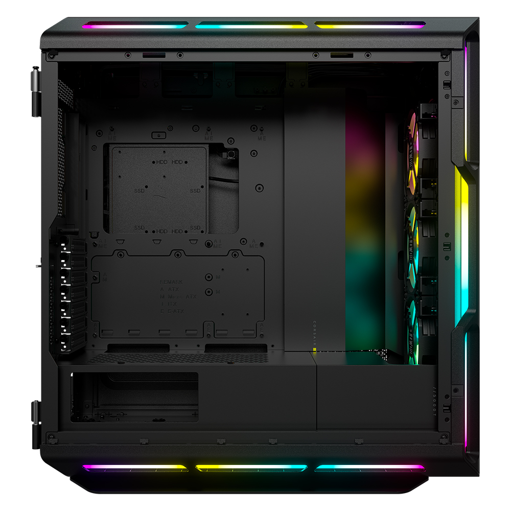 커세어 CORSAIR iCUE 5000T RGB 미들타워 케이스 블랙 - 상세 이미지 2