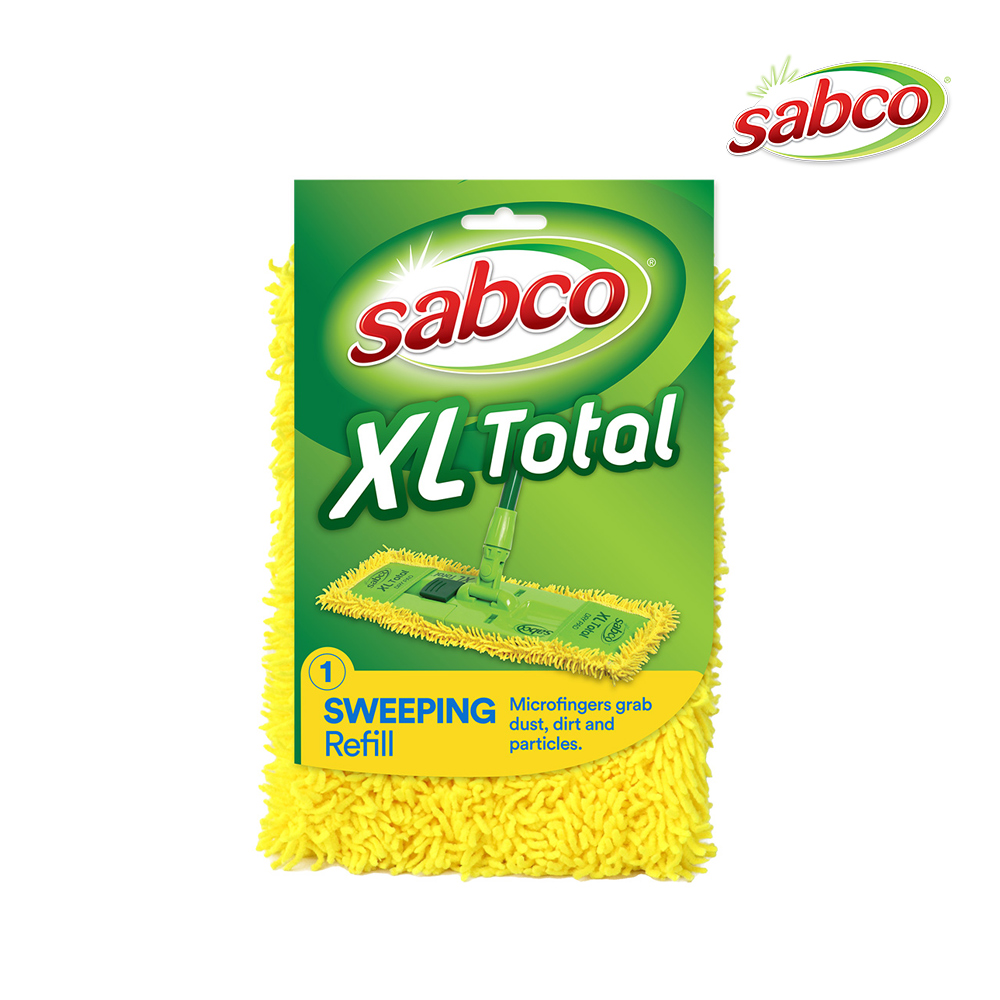 쌉코 Sabco XL 토탈 쓸기용 대걸레 리필 먼지청소 바닥청소 - 상품 이미지
