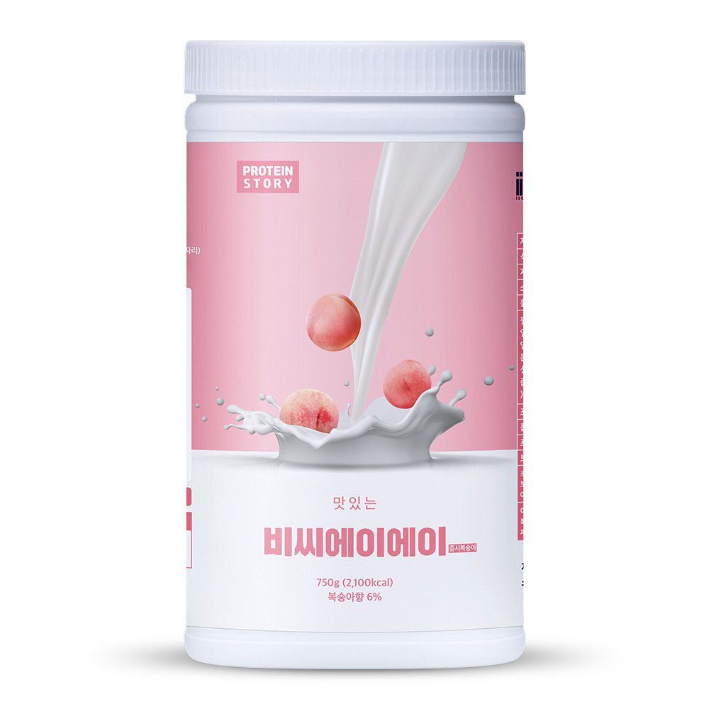 프로틴스토리 맛있는 BCAA 쥬시복숭아 750g - 상품 이미지