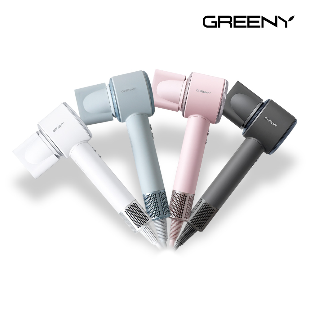 GREENY BLDC 항공모터 헤어 드라이기 가벼운 경량 드라이어 - 상세 이미지 3