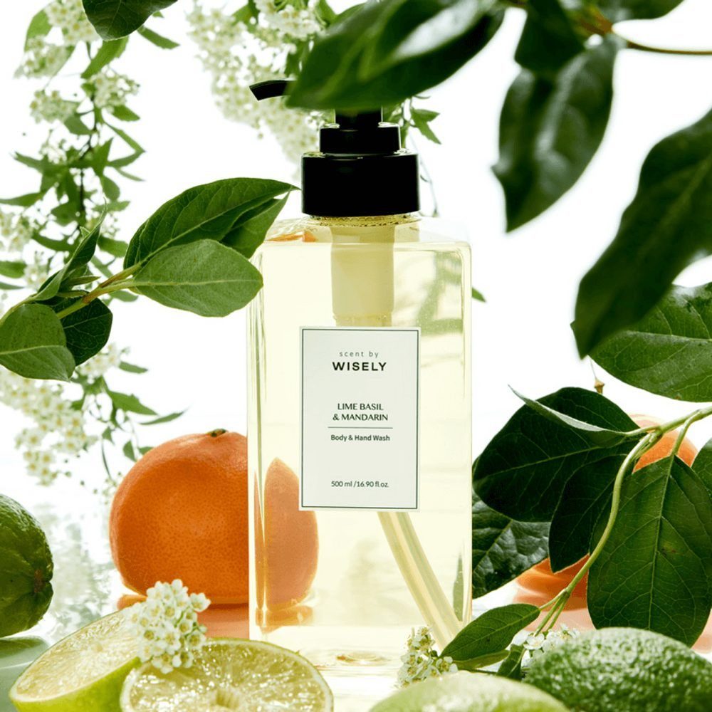 라임 바질 앤 만다린 바디워시 500ml - 상품 이미지
