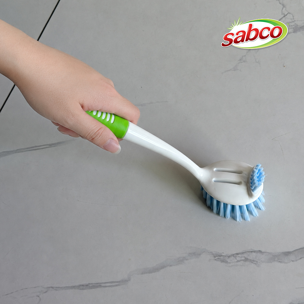 쌉코 Sabco 원형 브러쉬 주방 욕실 베란다 바닥 틈새 줄눈 청소솔 화장실 세척 브러시 - 상세 이미지 2