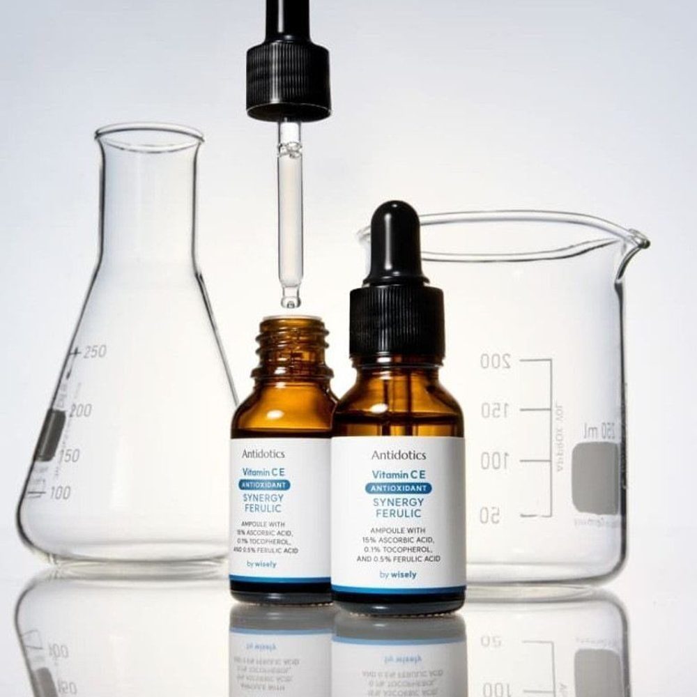 비타민C앰플 순수비타민C앰플 CE 시너지 페룰릭 15ml x 2개입 - 상품 이미지