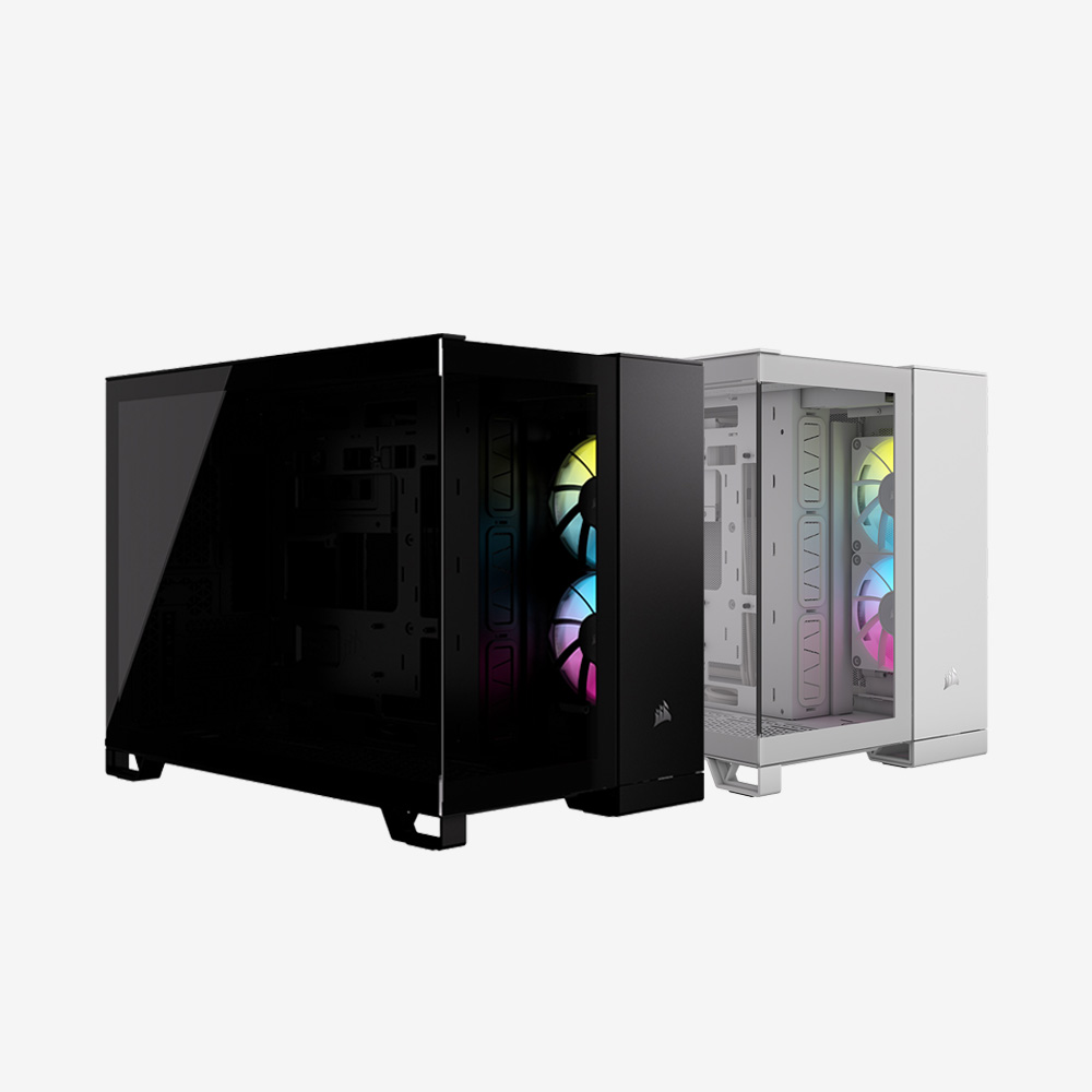 커세어 CORSAIR 2500X RGB 미니타워 케이스 - 상품 이미지