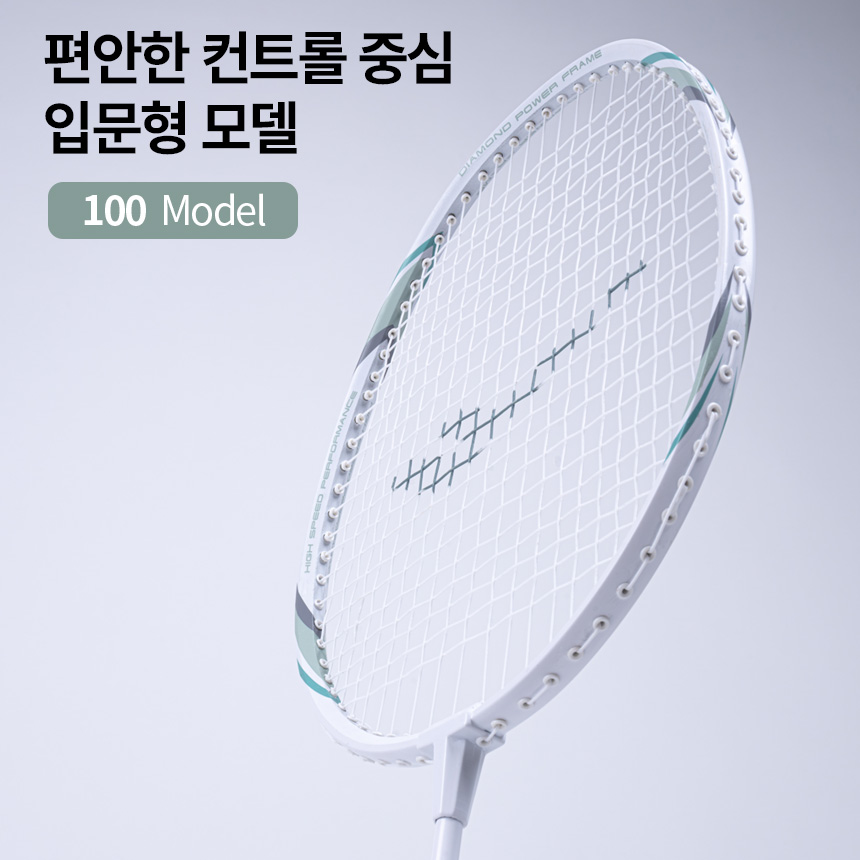 프로스펙스 배드민턴라켓 PRIMARY-100WH 채2+셔틀콕+가방 세트 동호회 학교 입문자 - 상세 이미지 2