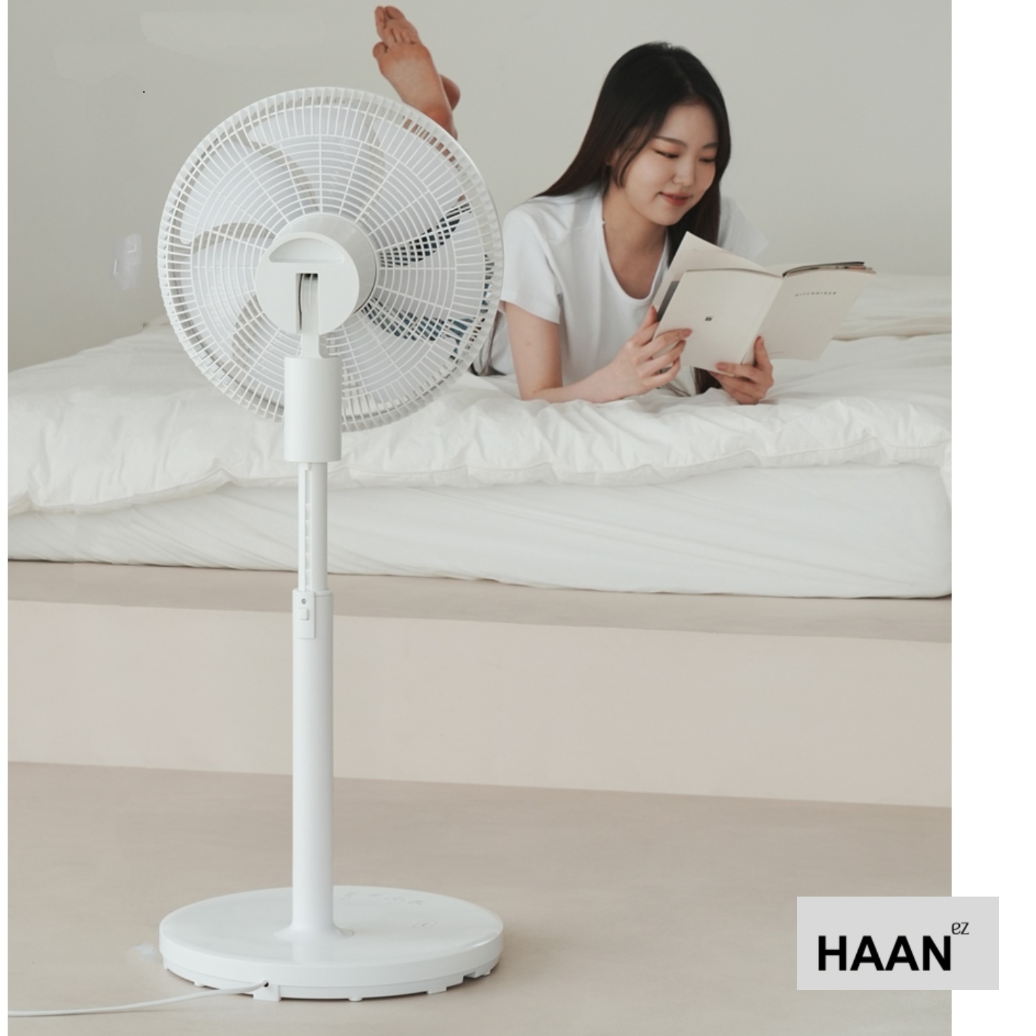 한경희 서큘레이터형 선풍기 안방 원룸 키높이 선풍기 시원한 14인치 선풍기 - 상품 이미지