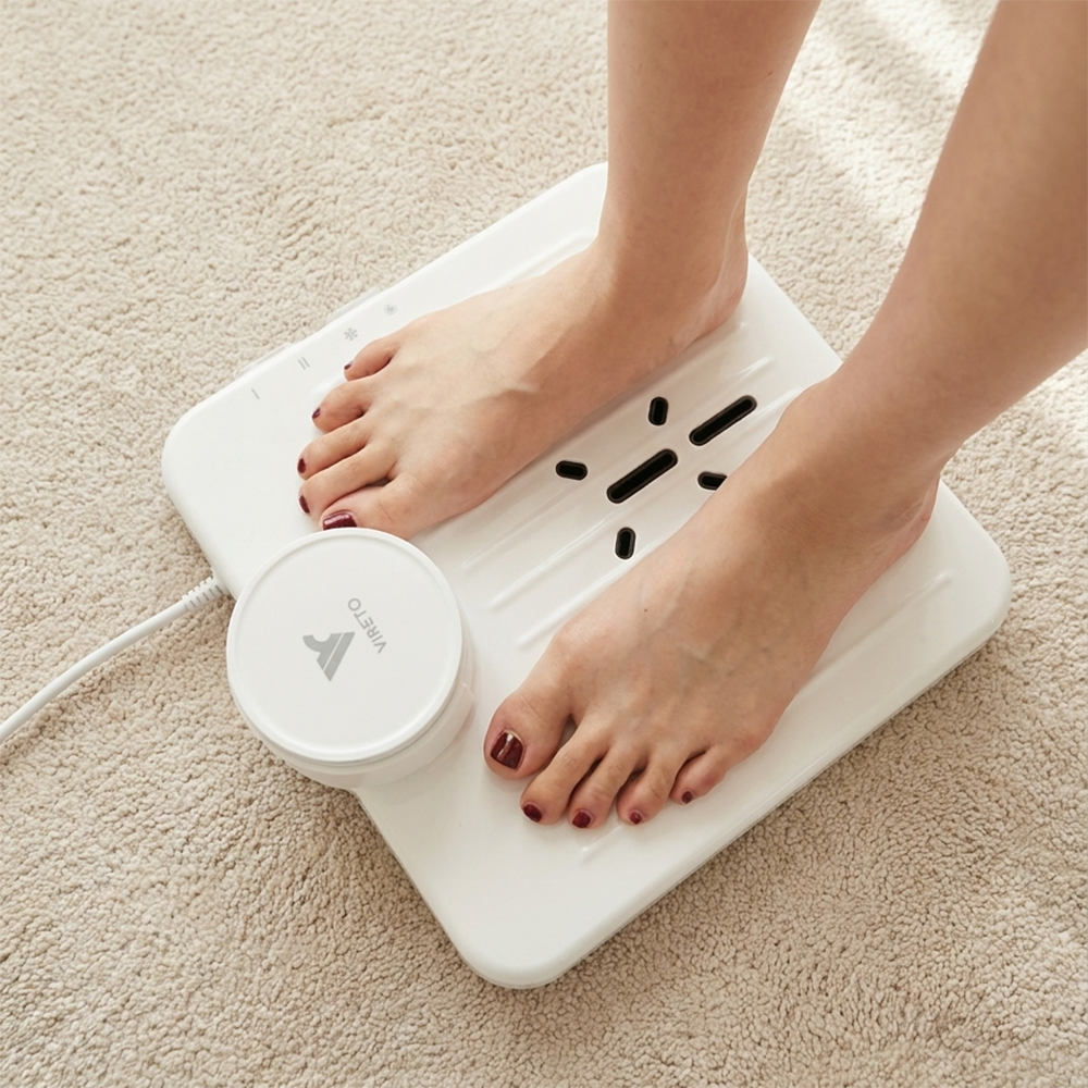 비레토 냉온풍 에어샤워 바디건조기 바디드라이어 - 상품 이미지