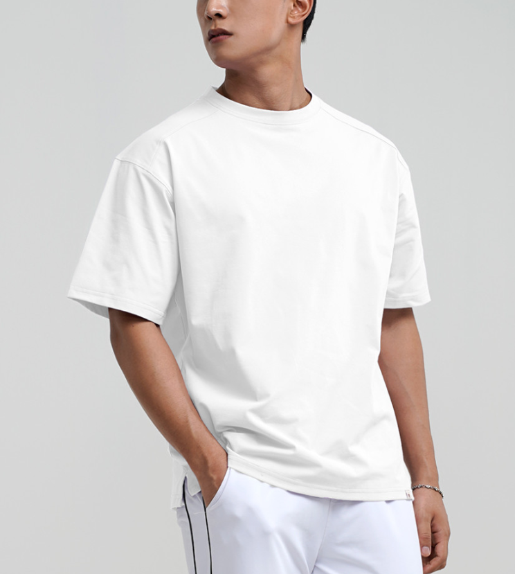 해결사 기능성 반팔 오버핏 여름 냉감 쿨 티셔츠 - 상세 이미지 3