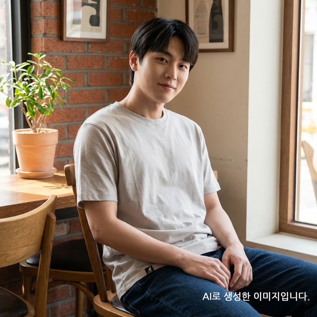 캉골 반팔 티셔츠 남녀공용 K90151 그레이, XL