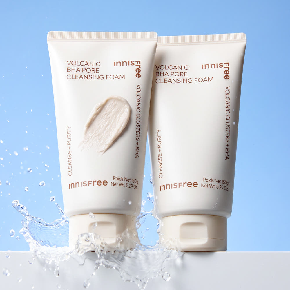 이니스프리 이니스프리 화산송이 바하 모공 폼클렌징 150ml, 2개