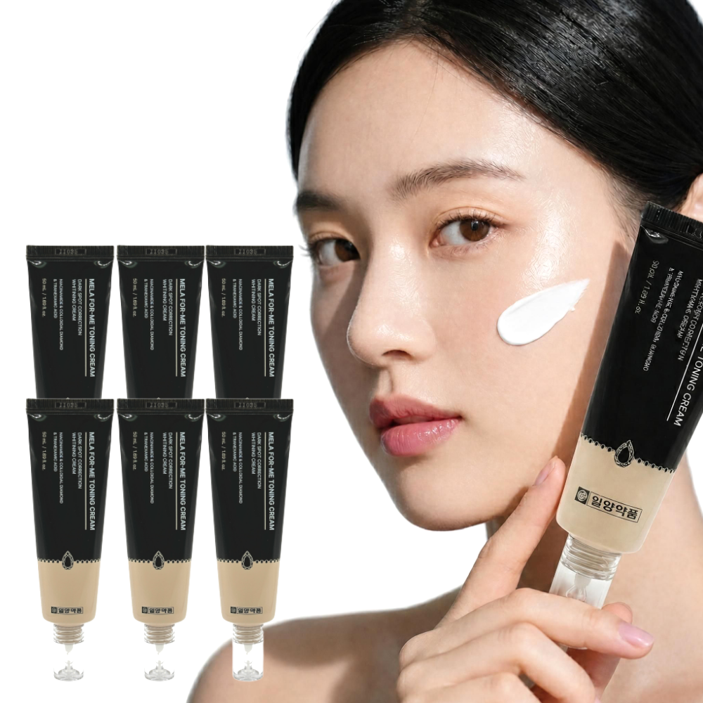 일양약품 트라넥삼산 멜라 토닝 색소침착 미백 기미 크림 50ml 6개 멜라논 멜라노사 - 상품 이미지
