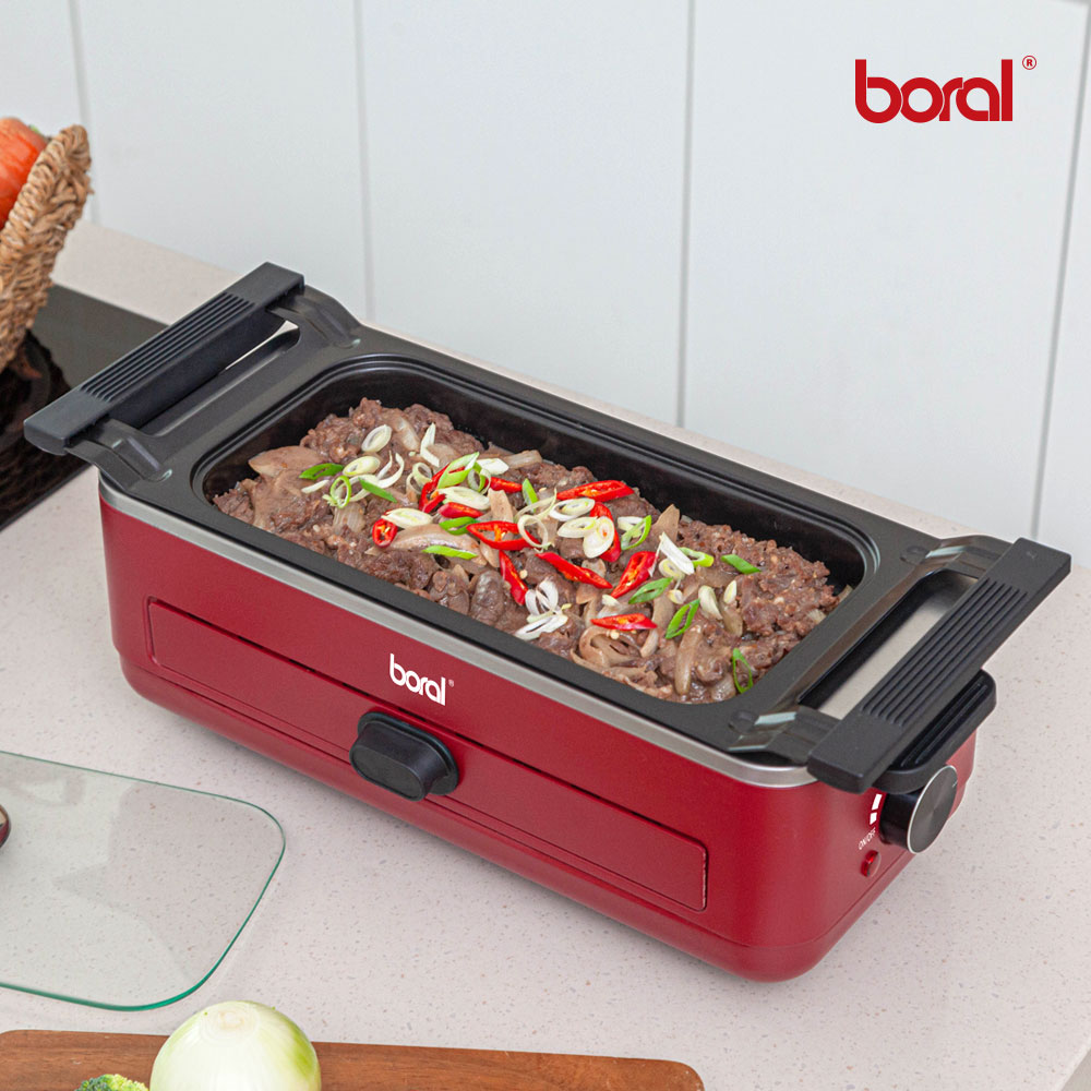 보랄 더 셰프 3in1 BBQ 멀티 그릴 전기그릴 석쇠 불판 바베큐 BR-J1200HG 이미지 7