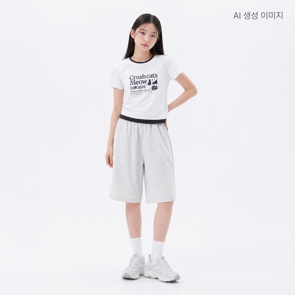더데이걸 레이어드티 버뮤다 세트 TGMS26601