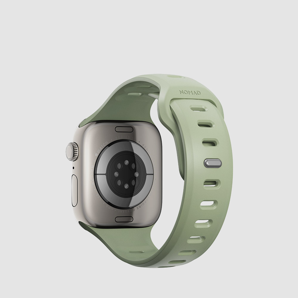 노마드 스포츠 스트랩 템포 40 41 44 45 운동 러닝 애플워치, 46mm, 씨그래스 - 상세 이미지 3