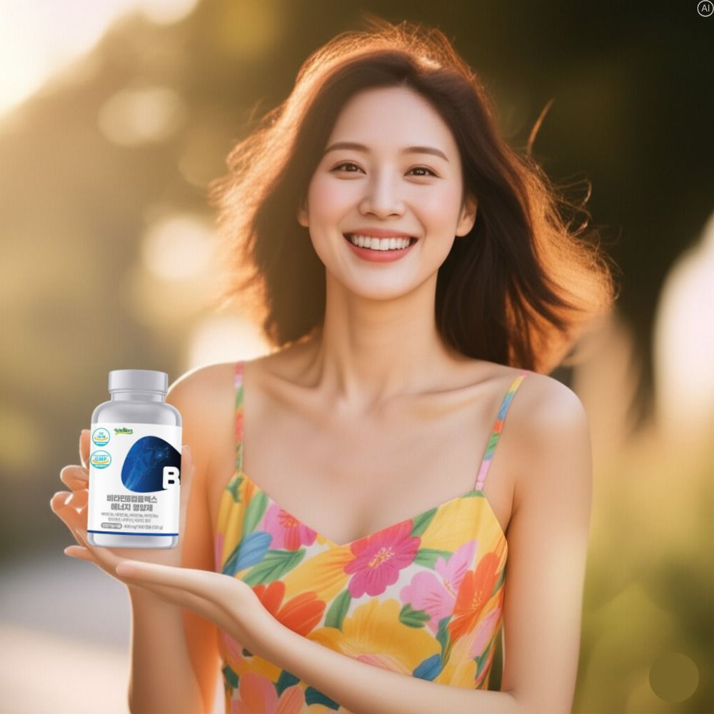 고농축비타민b b2 b12효능 피리독신 리보플라빈 판토텐산칼슘영양제 약20개월 - 상세 이미지 4
