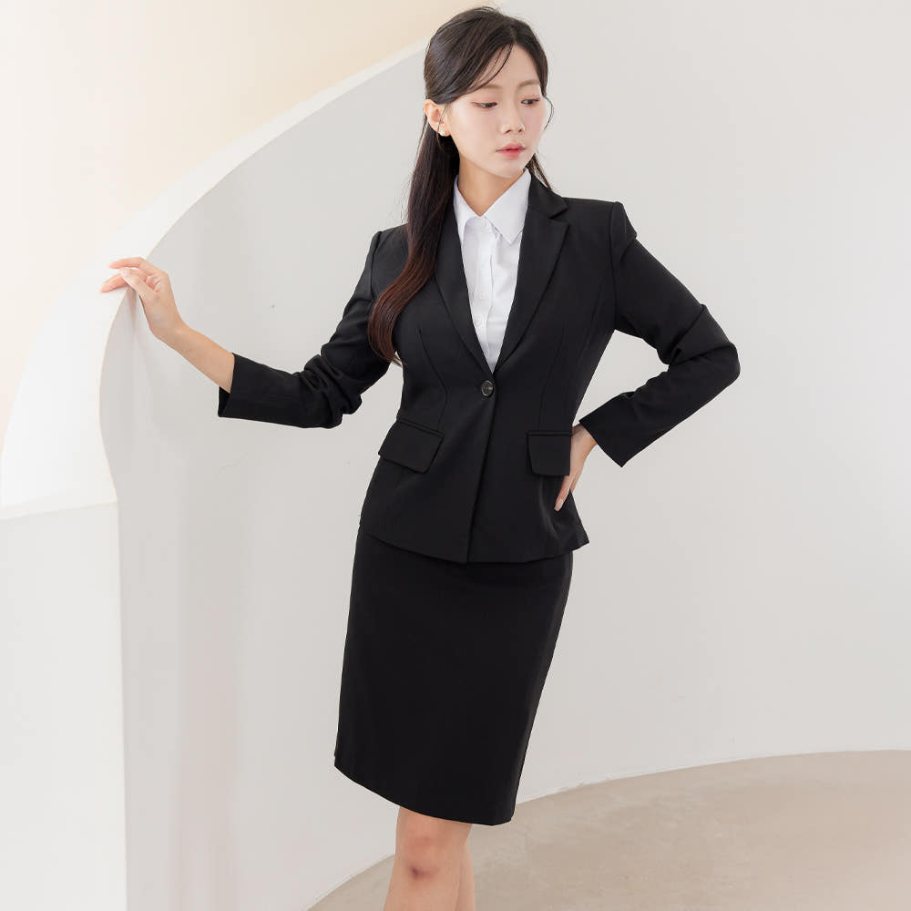 여자정장 투피스 면접복장 빅사이즈 치마 자켓 셋업 스커트 무지 가격 비교 더웨이나인 여자정장 투피스 면접복장 빅사이즈 치마 자켓 셋업 스커트 무지