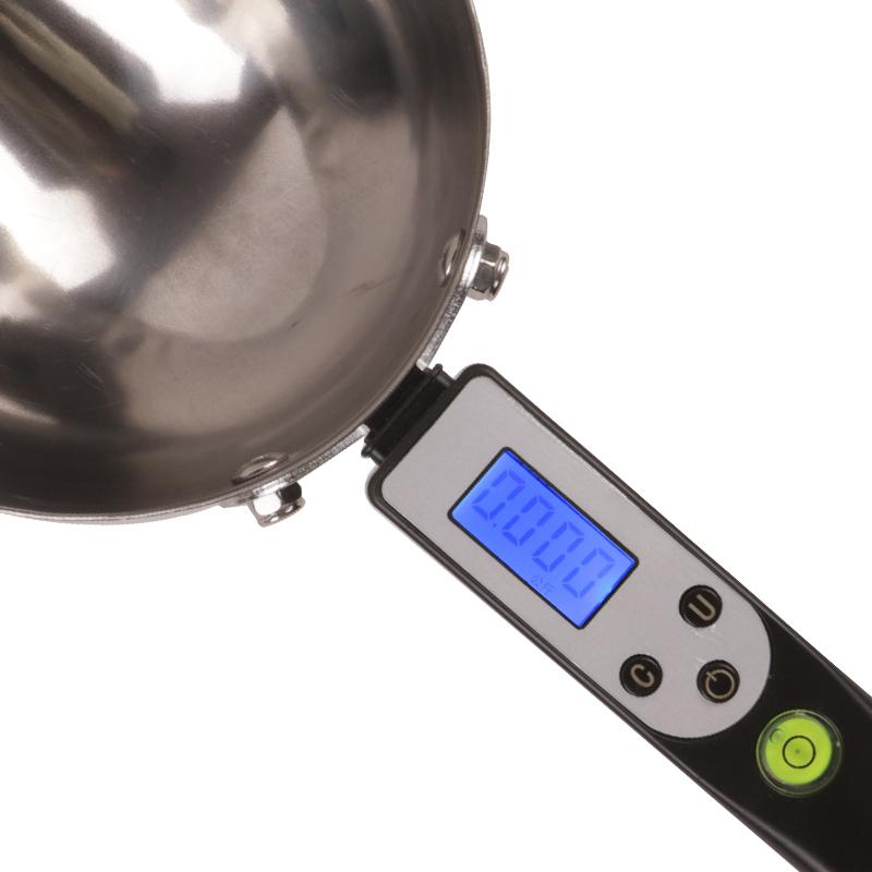 최대 5kg 전자 디지털 자동 계량삽 저울삽 스테인리스 스틸 사료 계량컵 바가지저울 - 상세 이미지 3