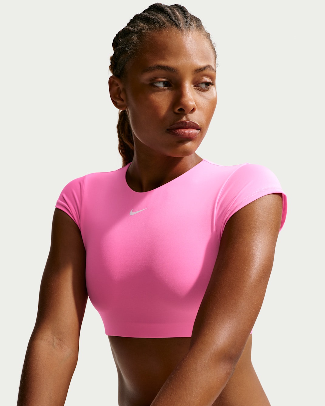 Nike Swim 에센셜 크롭 스윔탑 - 상품 이미지