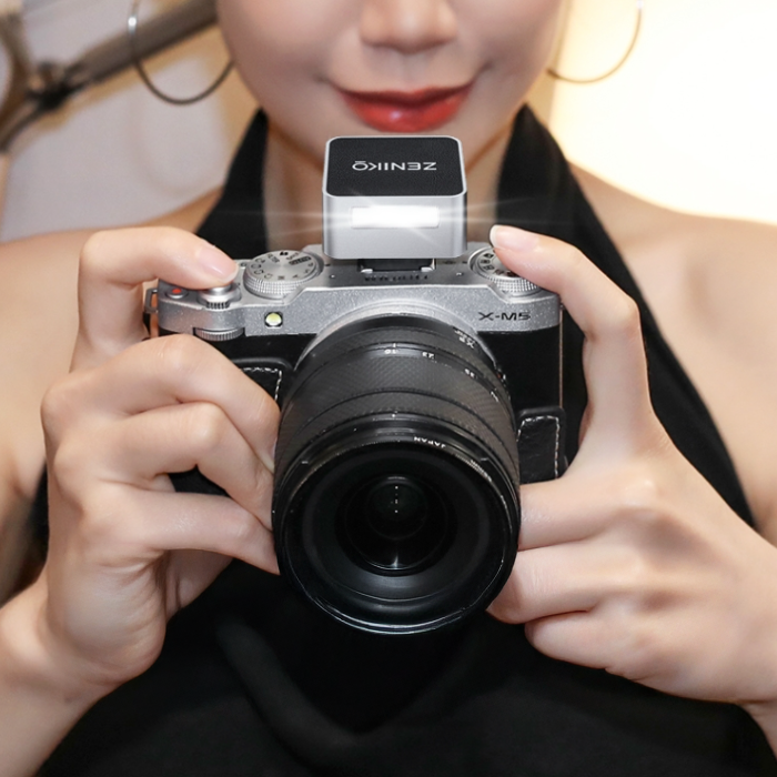 제니코 ZT08 미니 스트로보 TTL 카메라 플래시 디퓨저 포함 리코 후지 소니 니콘 이미지 8