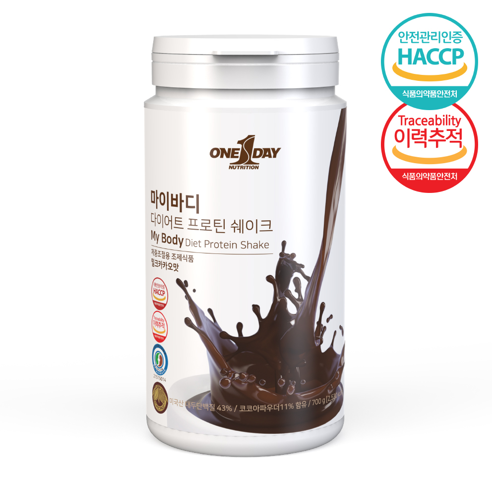 마이바디 다이어트 프로틴 쉐이크 식사대용 단백질 음식 간식 밀크카카오맛 ISP 700g - 상세 이미지 2