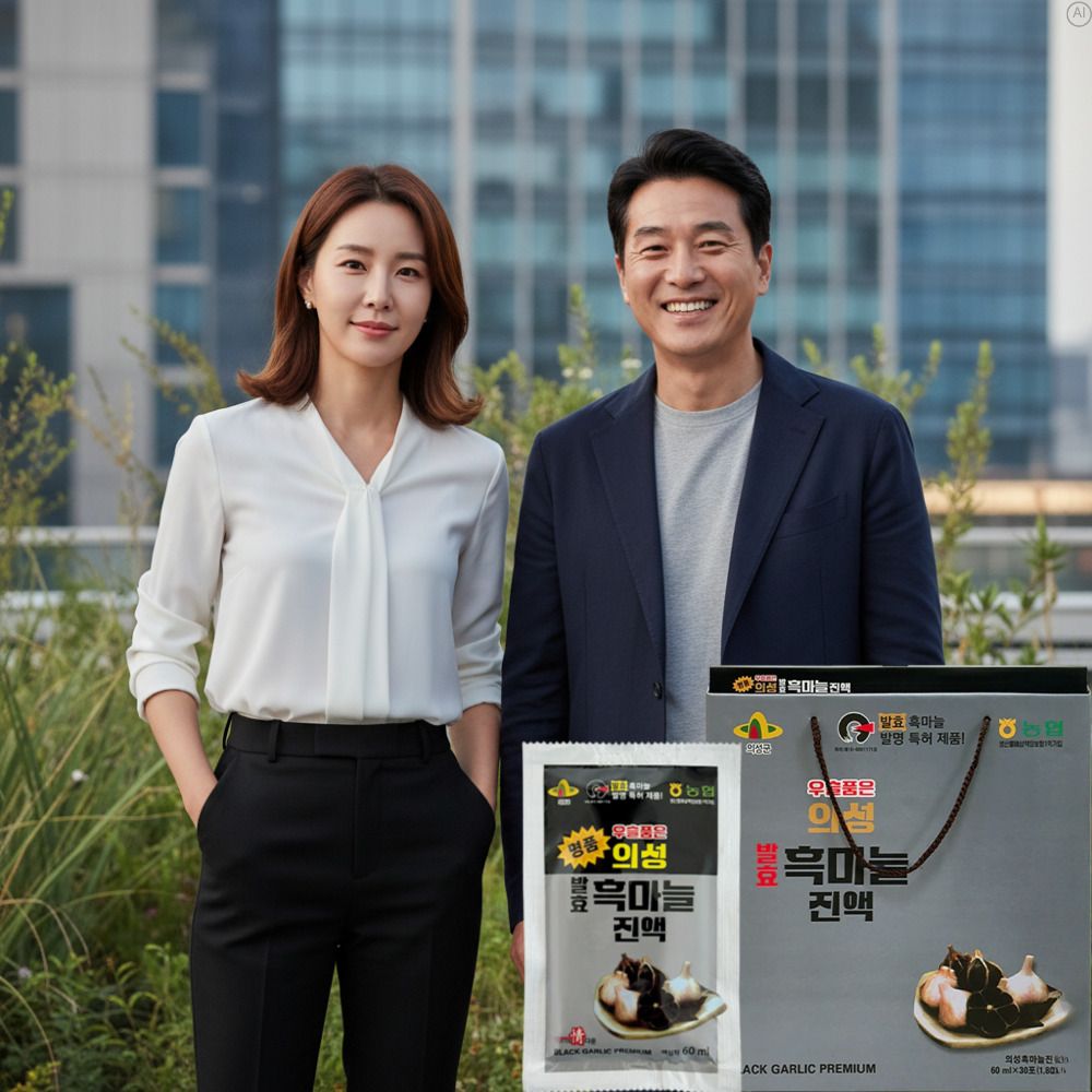 명품 의성 발효 흑마늘 진액 즙 엑기스 효능효과 30포 - 상세 이미지 5