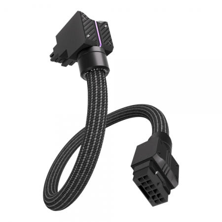 EZDIY-FAB UNIFAS ARGB 12V-2x6 RVS 연장 케이블 (블랙)