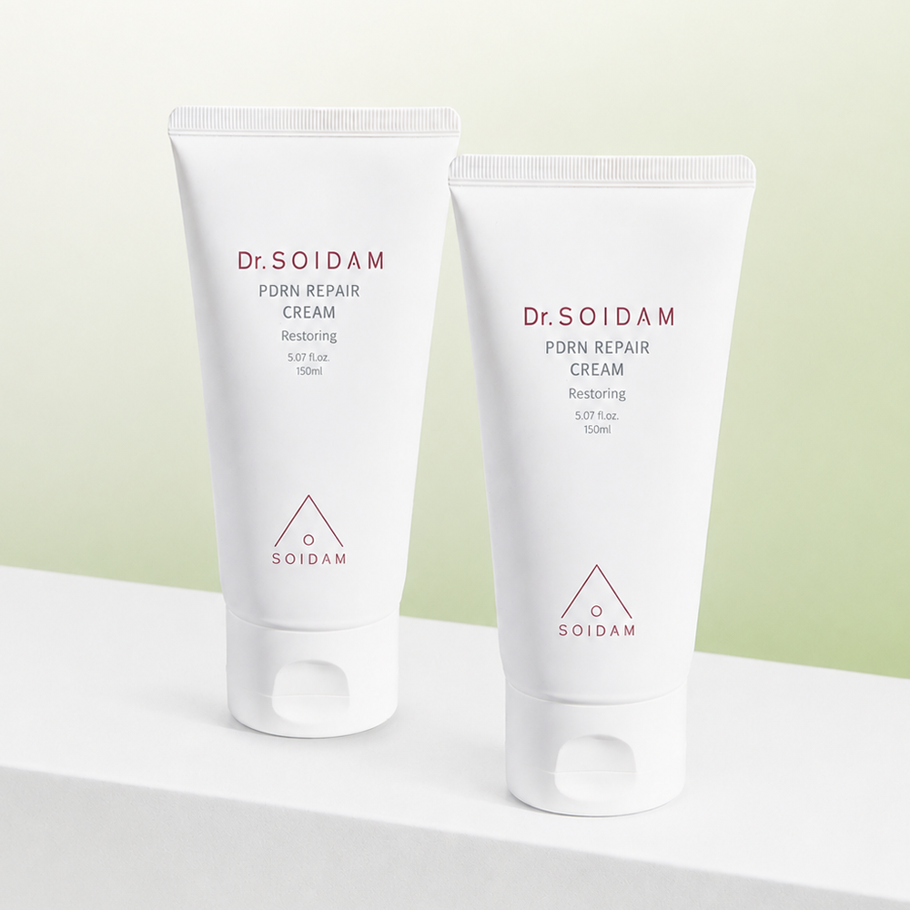 닥터 소이담 PDRN 리페어 크림 듀오세트 150ml x 2개 (피부 진정 보호 고보습) - 상품 이미지