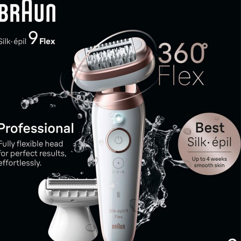 브라운 실크에필 제모기 Flex 9-030 3D - 상품 이미지