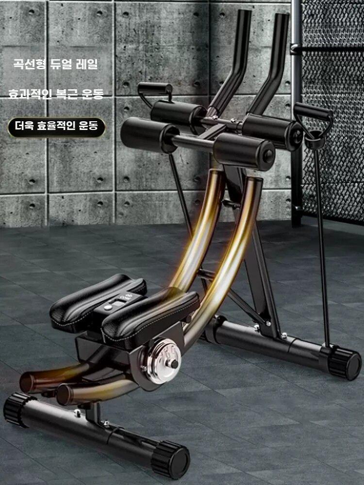 복근 운동 기구 코어 트레이너 전신 운동기구 근육 실버 - 상세 이미지 4