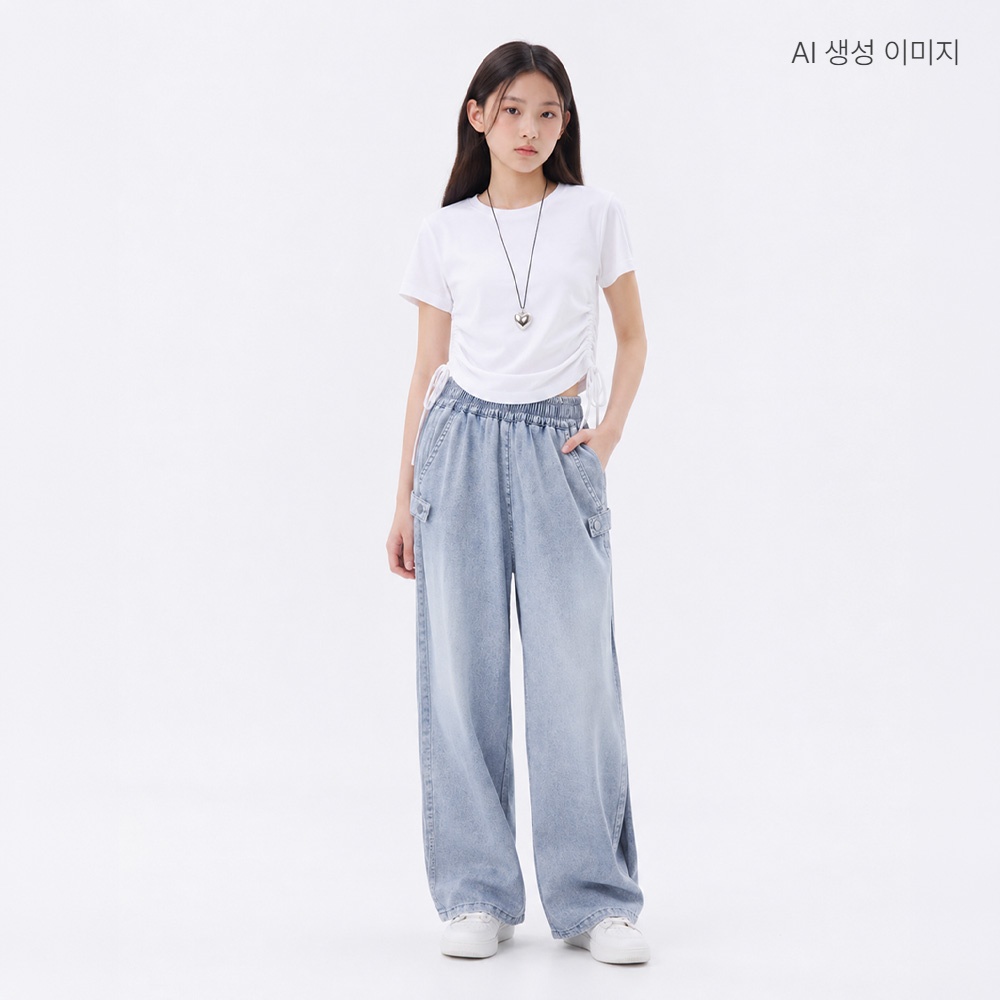 더데이걸 위드 넥클리스 셔링티 TGRA26512 이미지 6