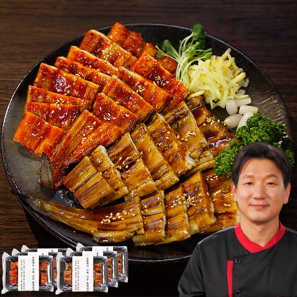 이하성 셰프 숯불에 다 구워나온 통영장어 6팩 간장 양념 구이 가격 비교 인포벨홈쇼핑 이하성 셰프 숯불에 다 구워나온 통영장어 6팩 간장 양념 구이
