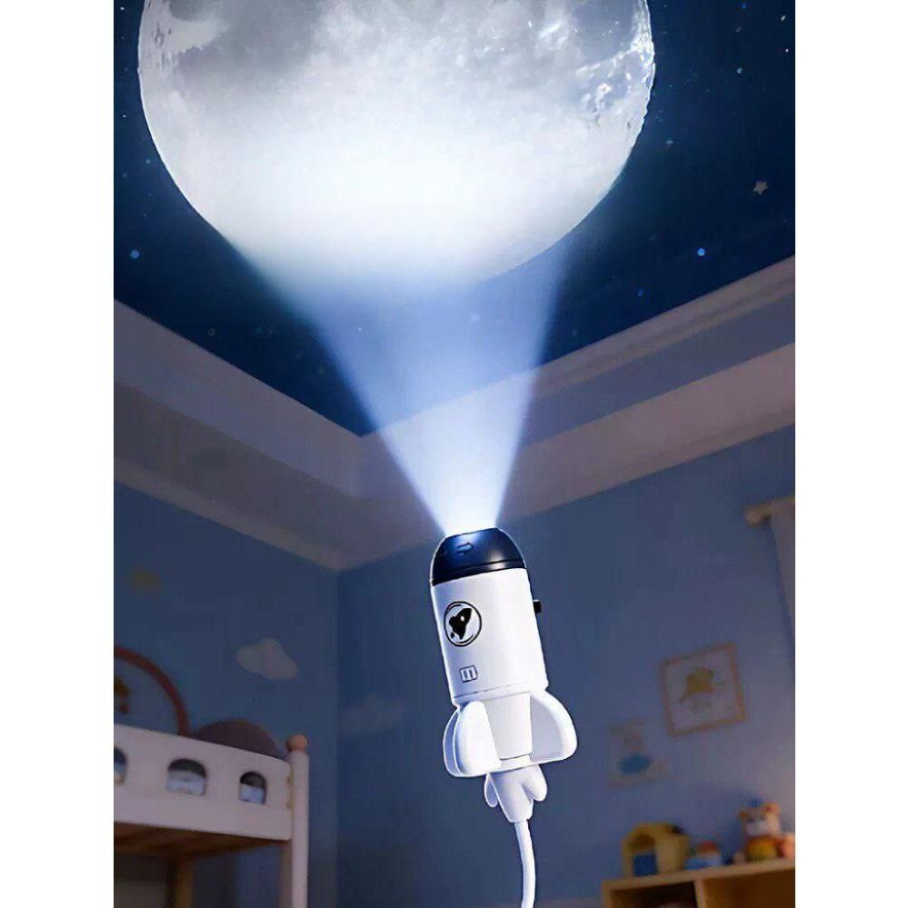 별이 빛나는 야간등 USB 프로젝션 램프 우주 투영 앰비언트 라이트 조명 - 상세 이미지 2
