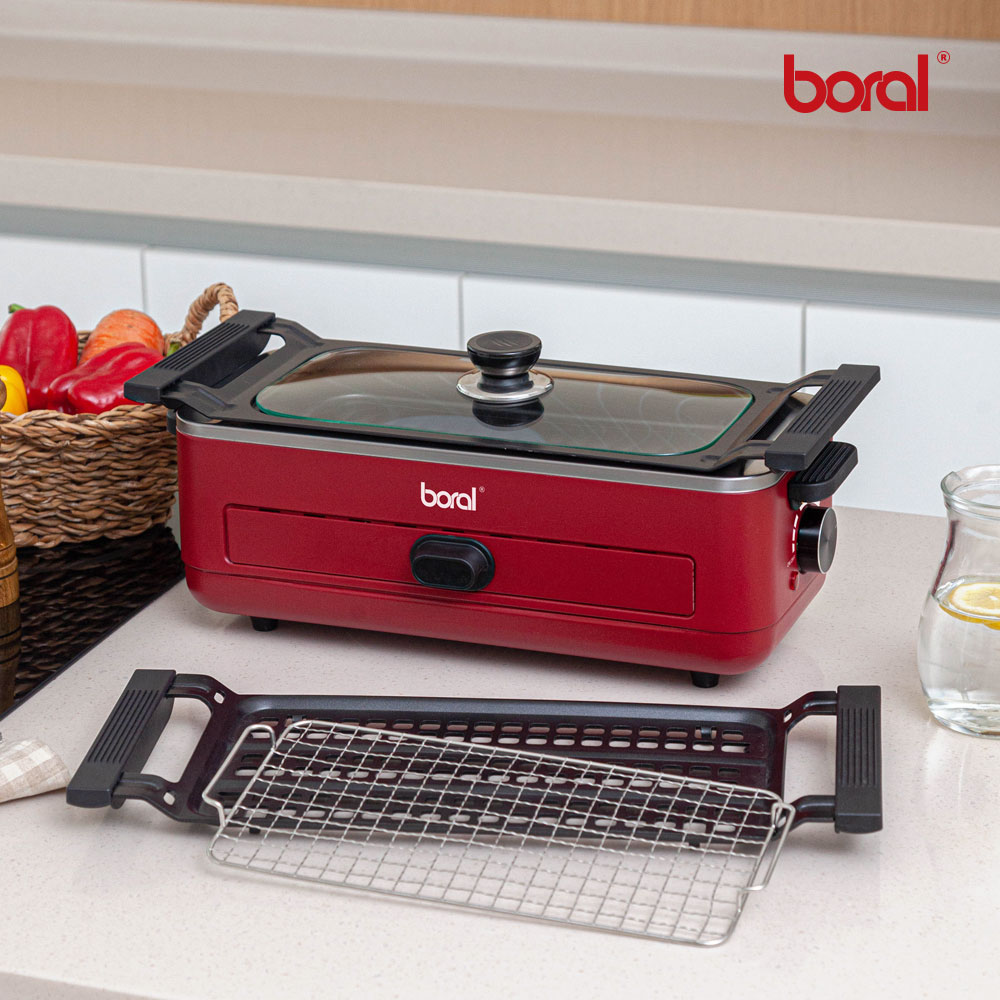 보랄 더 셰프 3in1 BBQ 멀티 그릴 전기그릴 석쇠 불판 바베큐 BR-J1200HG 이미지 6
