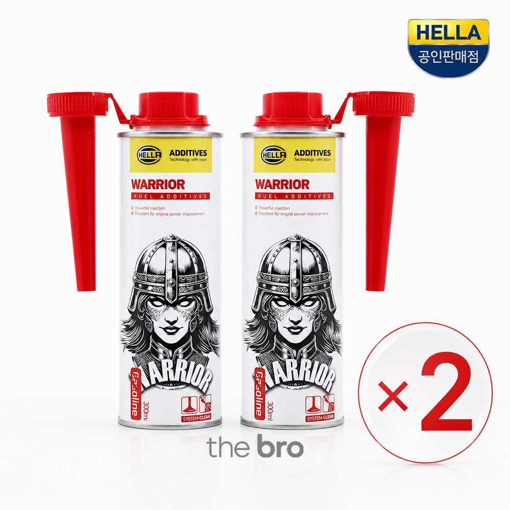 헬라 워리어 연료첨가제 1+1 휘발유 경유 첨가제 가솔린, 300ml, 1개 - 상품 이미지