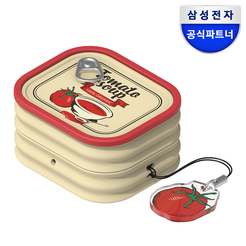 삼성 갤럭시 버즈4 버즈4프로 케이스 토마토 수프 통조림 커버 가격 비교 삼성공식파트너 dmac 삼성 갤럭시 버즈4 버즈4프로 케이스 토마토 수프 통조림 커버