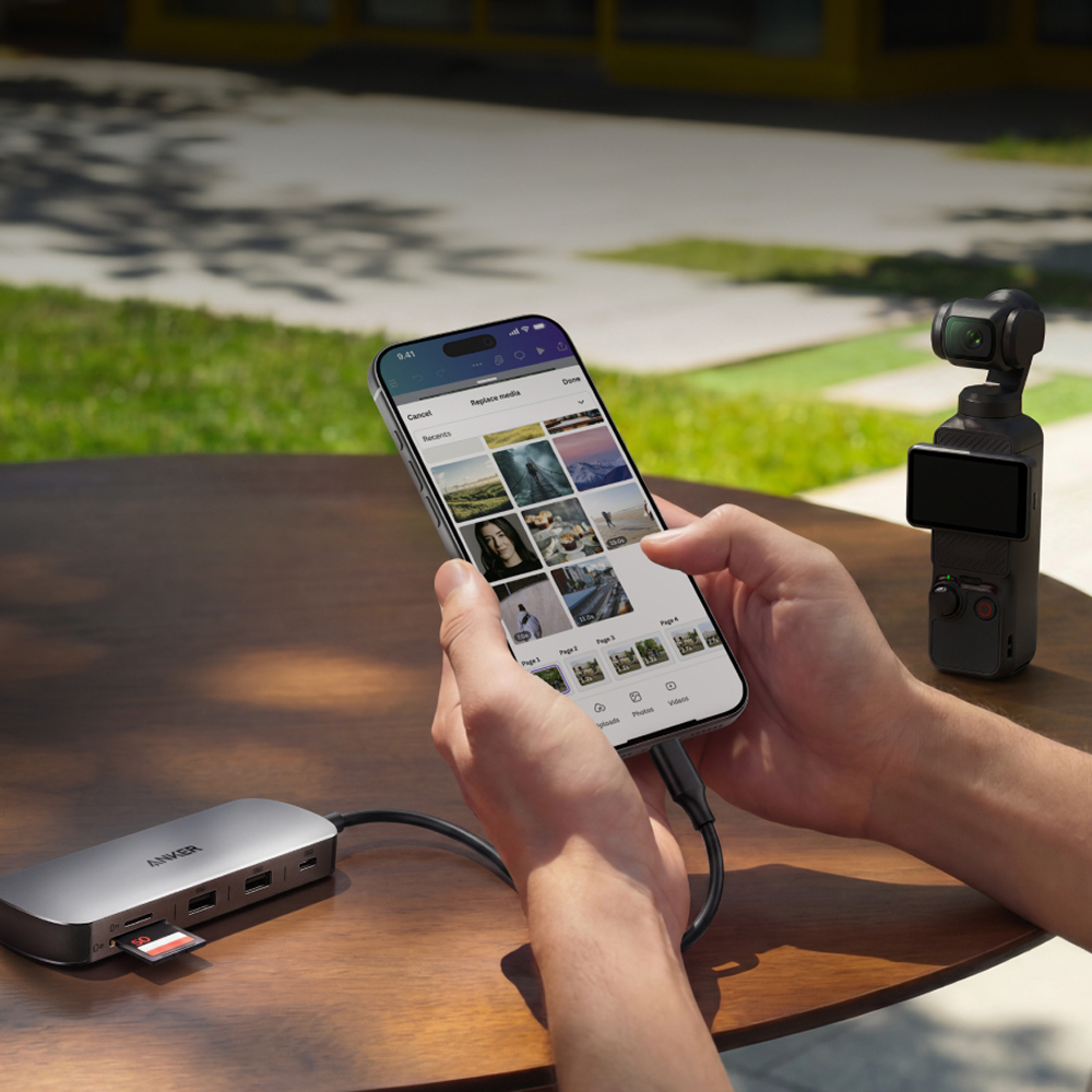 앤커 나노 USB-C 8-in-1 듀얼 디스플레이 허브 A210B - 상세 이미지 4
