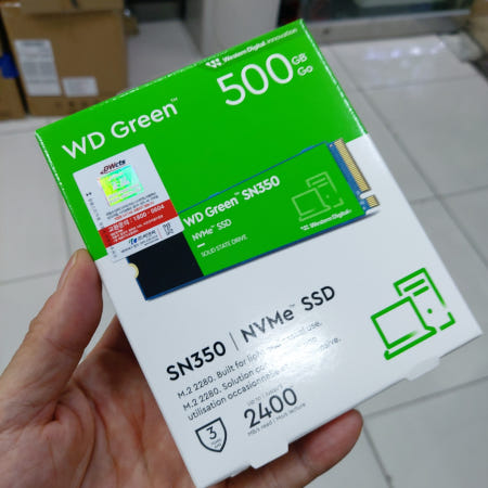 Western Digital WD Green SN350 M.2 NVMe (500GB)