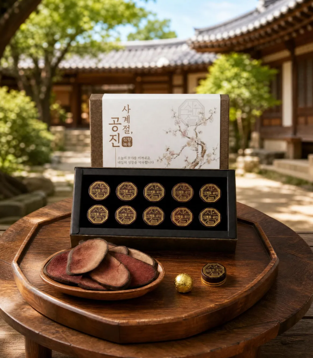 사계절공진 녹용 침향 사계절정담 건강환 부모님 수험생 어버이날선물 스승의날선물 - 상품 이미지