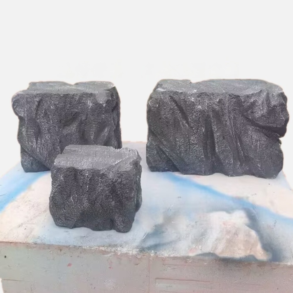인조 가짜 바위 조경석 정원 테라스 화단 30 길이 20 높이 18cm - 상세 이미지 2