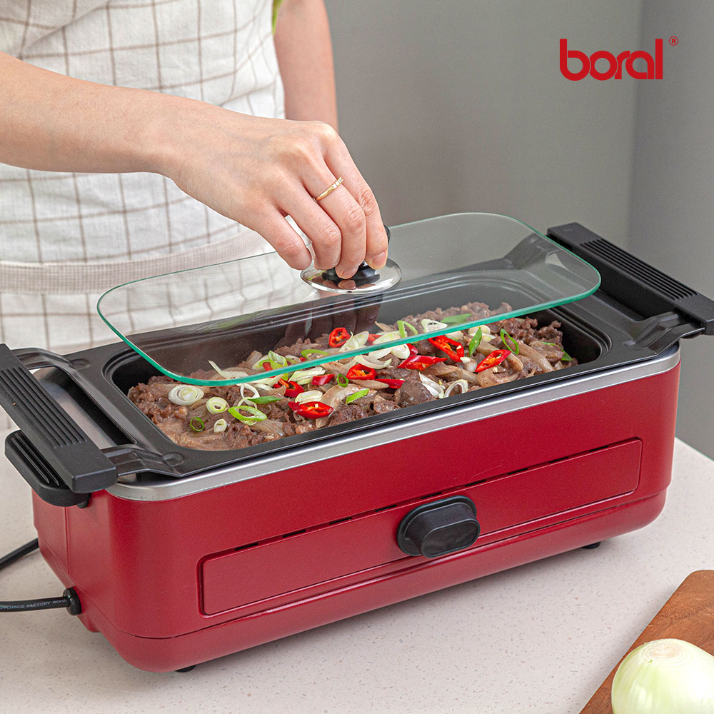 보랄 더 셰프 3in1 BBQ 멀티 그릴 전기그릴 석쇠 불판 바베큐 BR-J1200HG 이미지 8