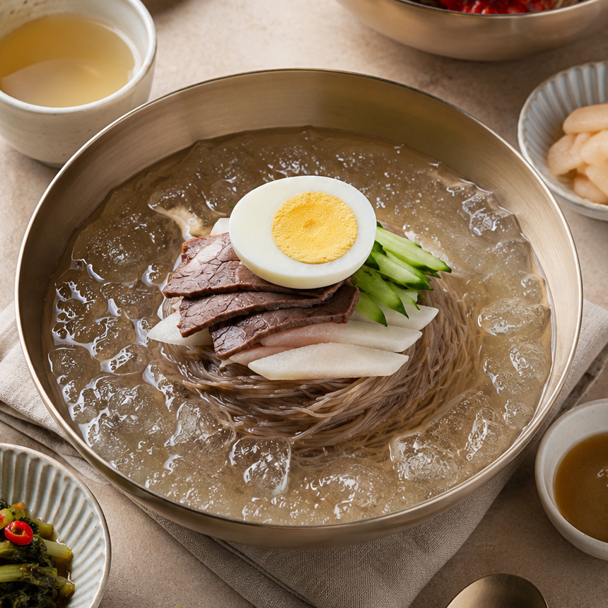참도깨비 평양냉면 3인분세트 개별포장면 3팩 냉면육수 3팩 이미지 6