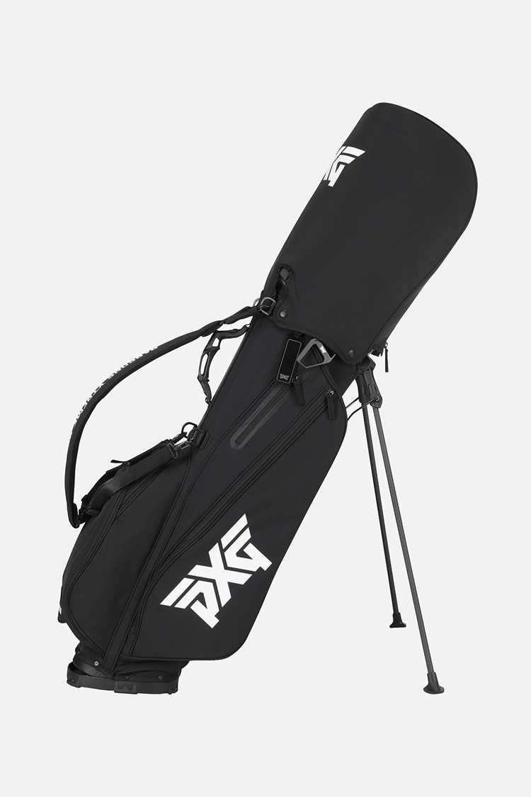 PXG 에센셜 라이트웨이트 스탠드백 ESSENTIAL LIGHT-WEIGHT STAND BAG 블랙 - 상품 이미지