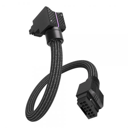 EZDIY-FAB UNIFAS ARGB 12V-2x6 STD 연장 케이블 (블랙)