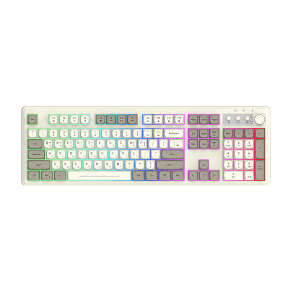 디알고 레트로 RGB 저소음 멤브레인 오피스 유선 키보드 RK1RGB - 상세 이미지 4