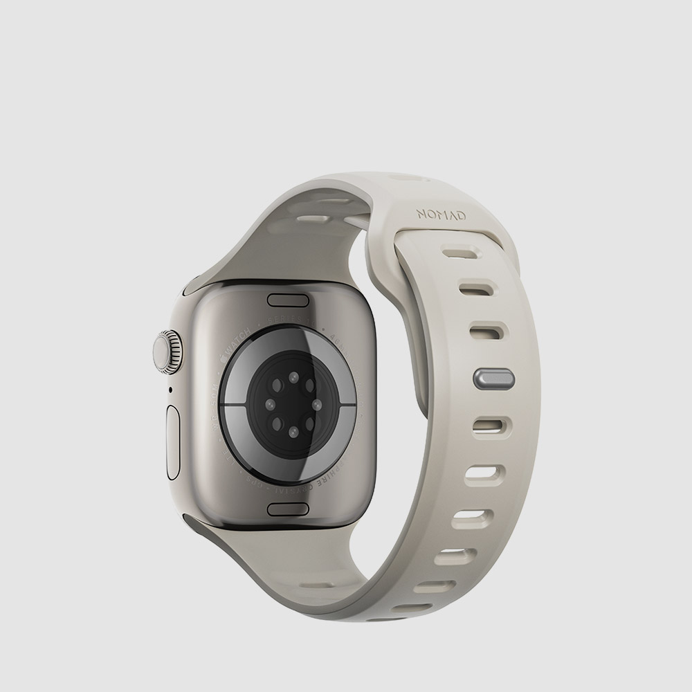 노마드 스포츠 스트랩 템포 40 41 44 45 운동 러닝 애플워치, 46mm, 드리프트 우드 - 상세 이미지 2