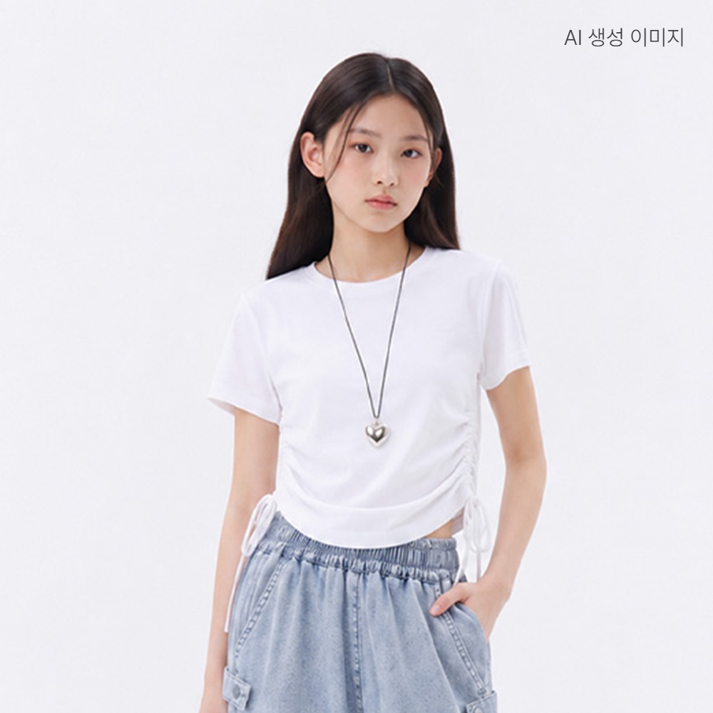 더데이걸 위드 넥클리스 셔링티 TGRA26512 - 상품 이미지