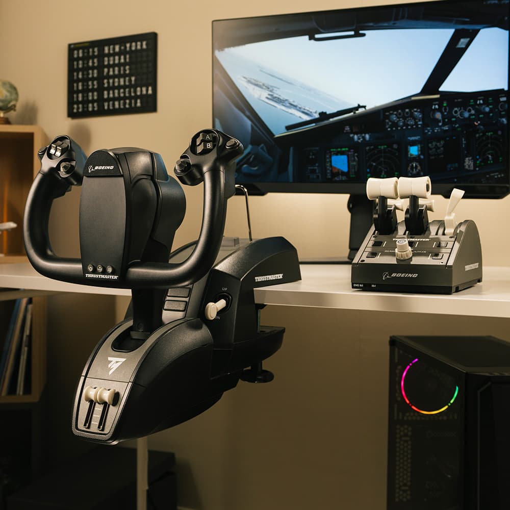 트러스트마스터 TCA YOKE PACK BOEING EDITION 요크 보잉(XBOX/PC 지원) PO - 상품 이미지