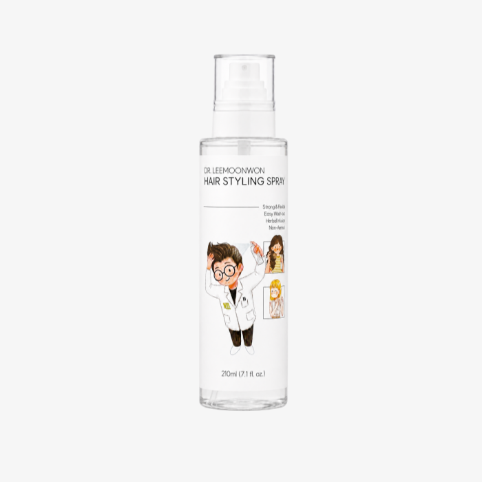 이문원 안심 헤어 앞머리 잔머리 고정 스프레이 200ml 1+1 - 메인 이미지
