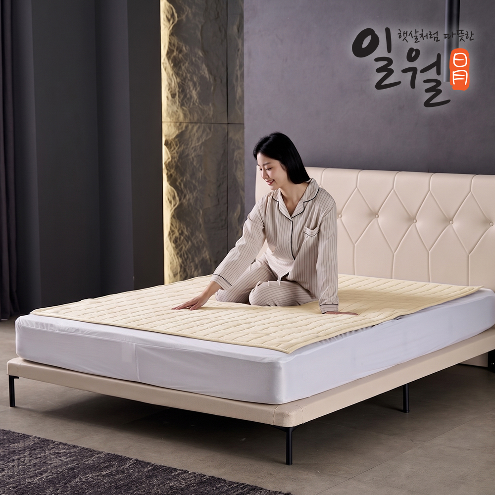 일월 전기매트 멜로우 코튼 초절전형 워셔블 탄소 카본매트 싱글 3color - 상세 이미지 3